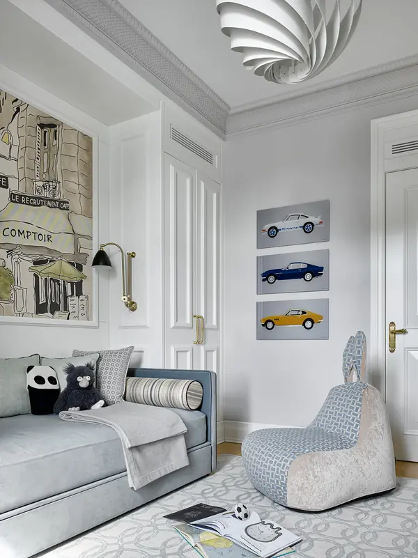 Фотосъемка интерьера апартаментов в центре Москвы для AD