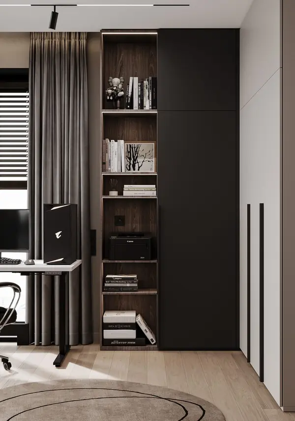 Интерьер квартиры в ЖК "Метрополия"