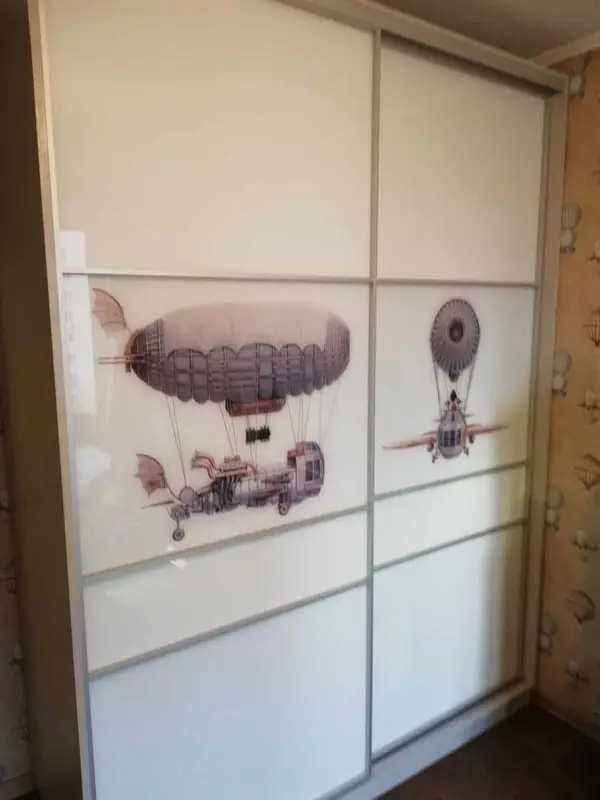 Шкаф с принт рисунком raumplus