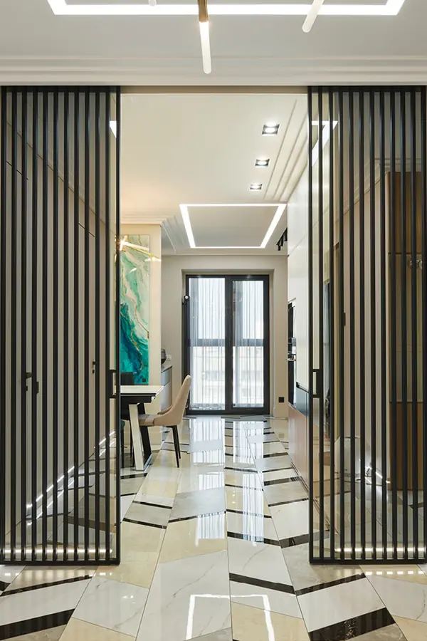 Стильная геометрия. Квартира в Тюмени