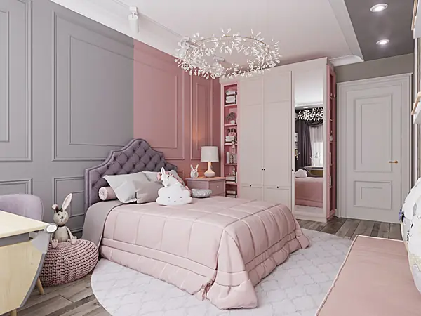 Русский Авангард, 100м2, детская девочки