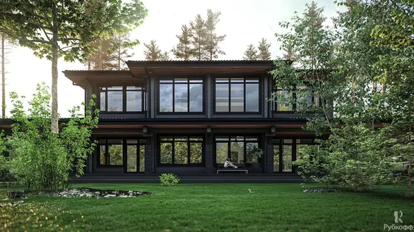 Дом из бруса П-271