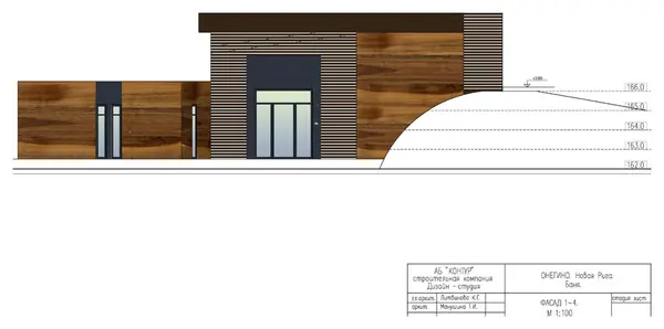 Частный дом-баня на Новой Риге