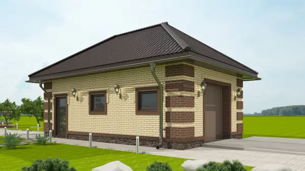 Эскизный проект гаража