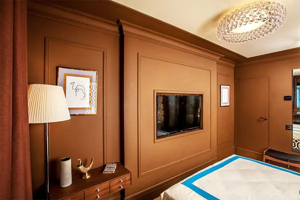 ШОКОЛАДНАЯ СПАЛЬНЯ для программы "КВАРТИРНЫЙ ВОПРОС"