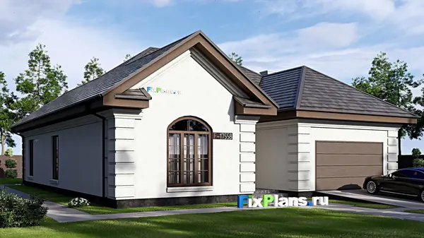 Проект одноэтажного дома 20х16м S245м2 F-17558