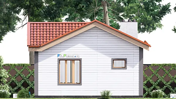 Проект одноэтажного дома 10х7м S37м2 F-15686
