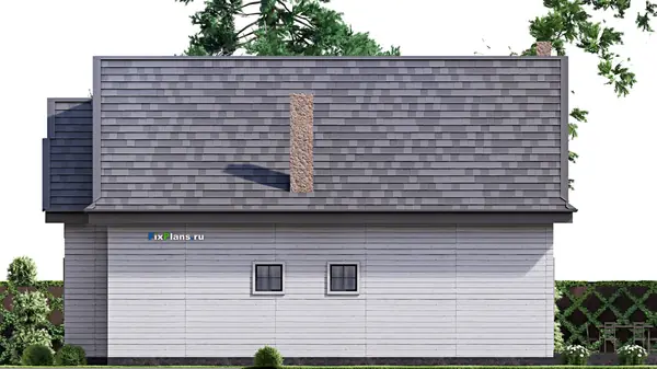 Проект дома с мансардой 17х15 м S305м2 F-16262
