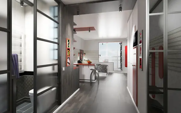 Дизайн студии в пос. Бугры ЛО