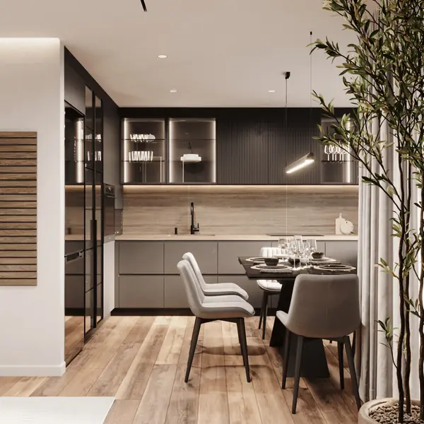 Квартира 40 м2 Мещерский бульвар.