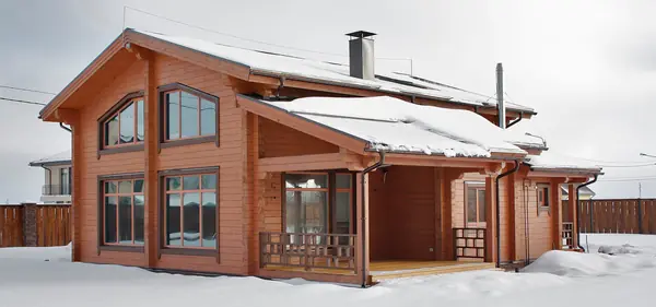 Wooden house near St. Petersburg