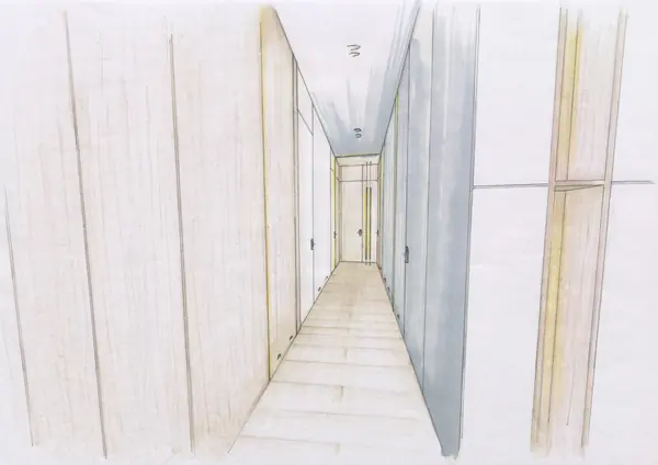 Secret Place. Эскизный проект (ручная подача)