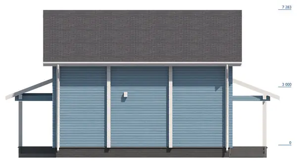 Дом из профилированного бруса "Радонеж"