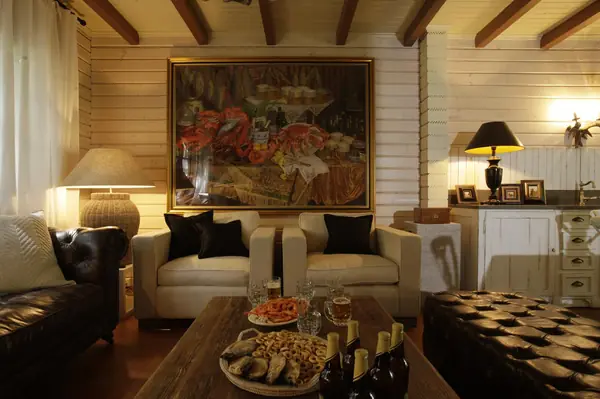 Охотничий домик - баня