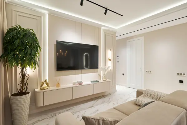 Евро 4-комнатная квартира 130 кв/м с террасой в ЖК «D1»