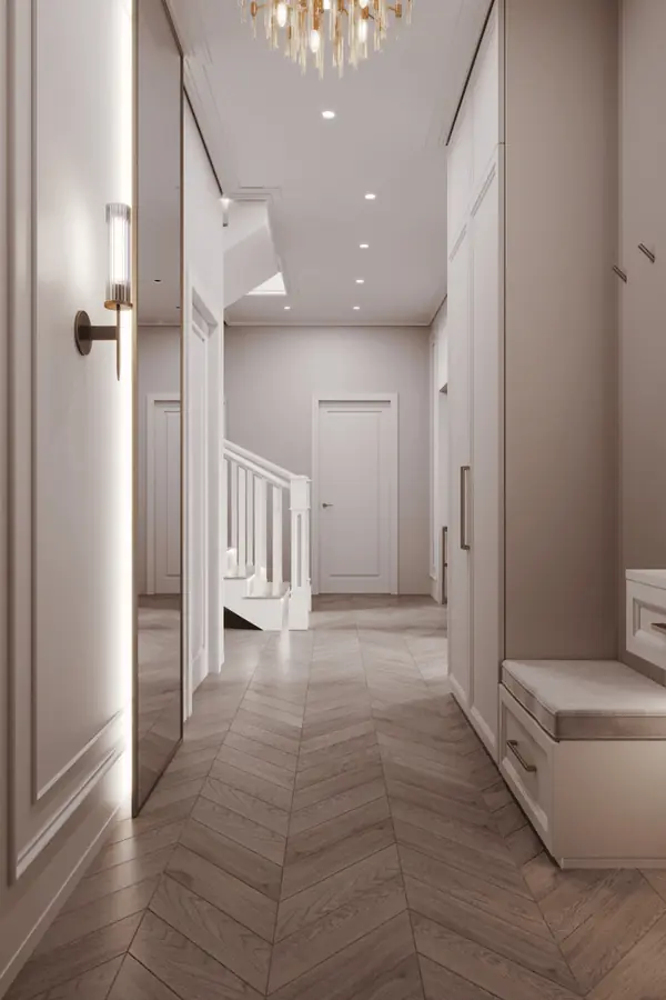 2-х этажный коттедж Дизайн проект и реализация