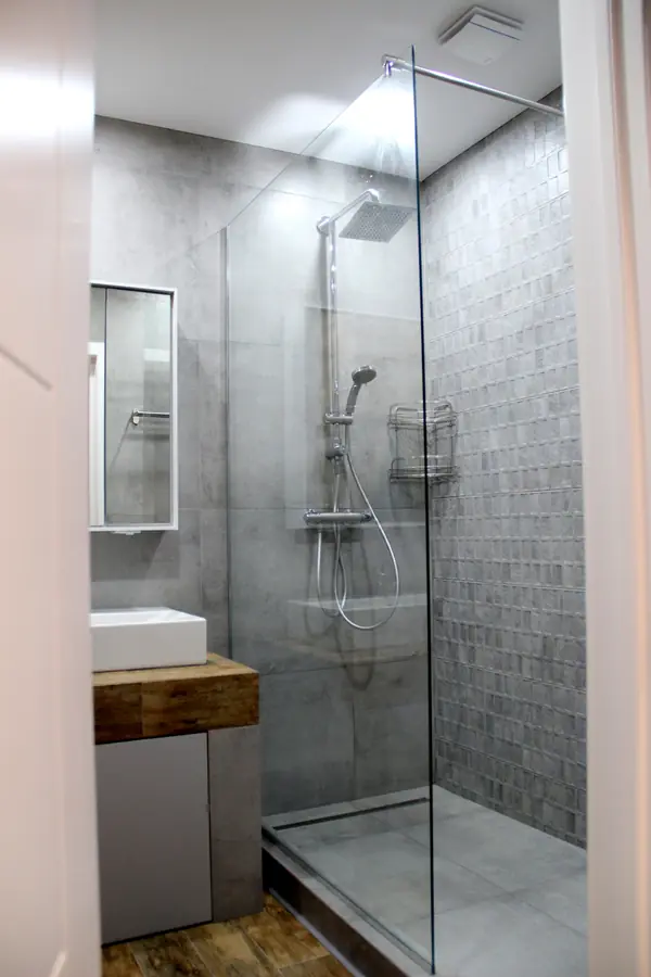 Душевая и сан узел в новостройке