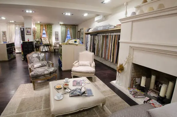 Интерьер салона тканей French Touch.