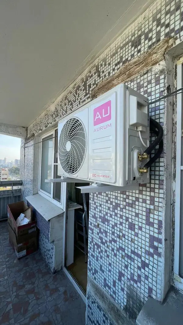 Установка кондиционера