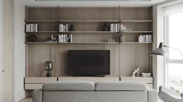 Квартира 144,8 m в стиле современный минимализм