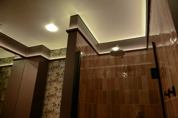 санузел с рыбками