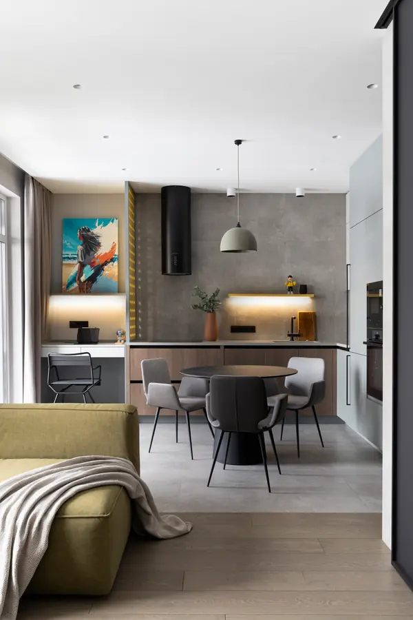 Квартира ЗИЛ. Дизайнер Павел и Светлана Алексеевы