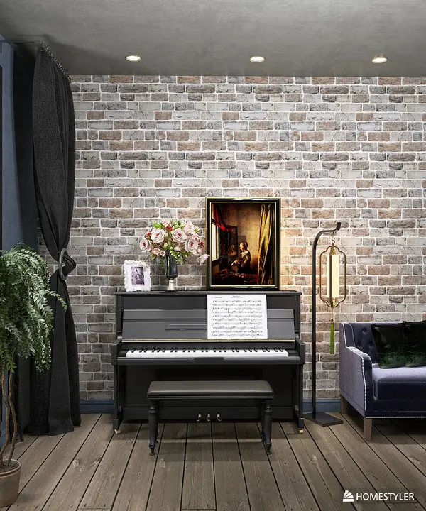 Спальня в стиле Гранж