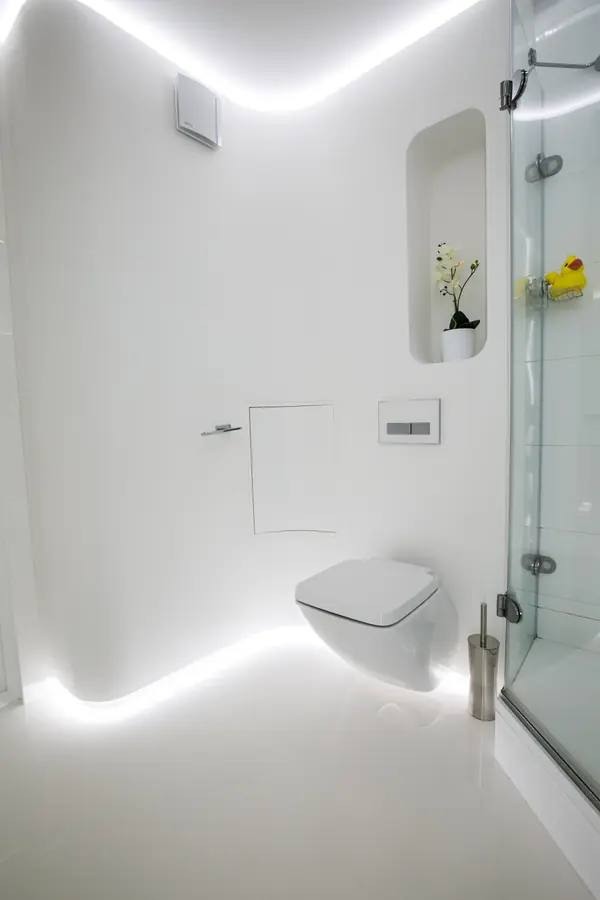 Белый интерьер