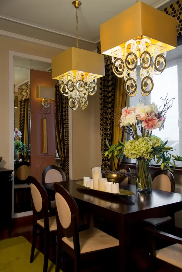 Столовая с элементами ар-деко