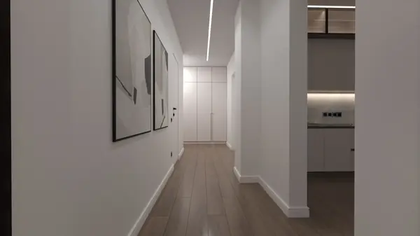 Проект 3-ком. квартиры для молодой пары