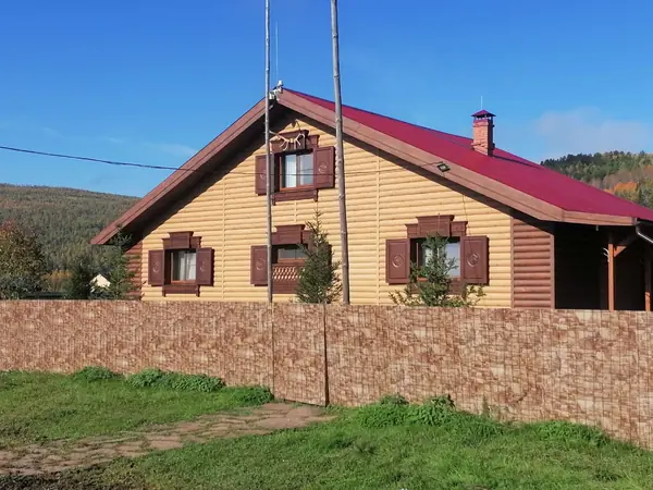 Оформление экстерьера дома охотника