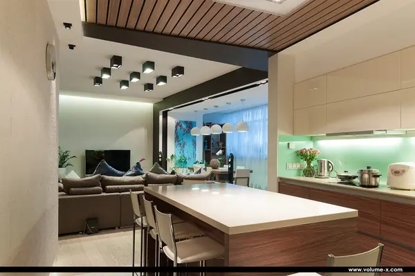 Кухня в московской квартире