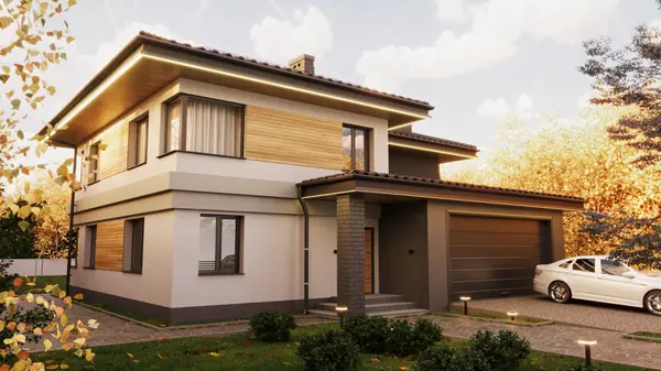 American Home in Autumn Breath by ACG Group