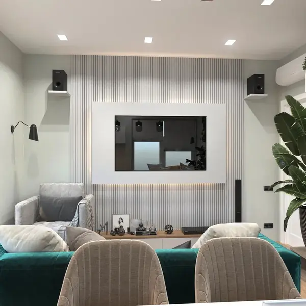 Квартира в современном стиле для семьи с ребенком