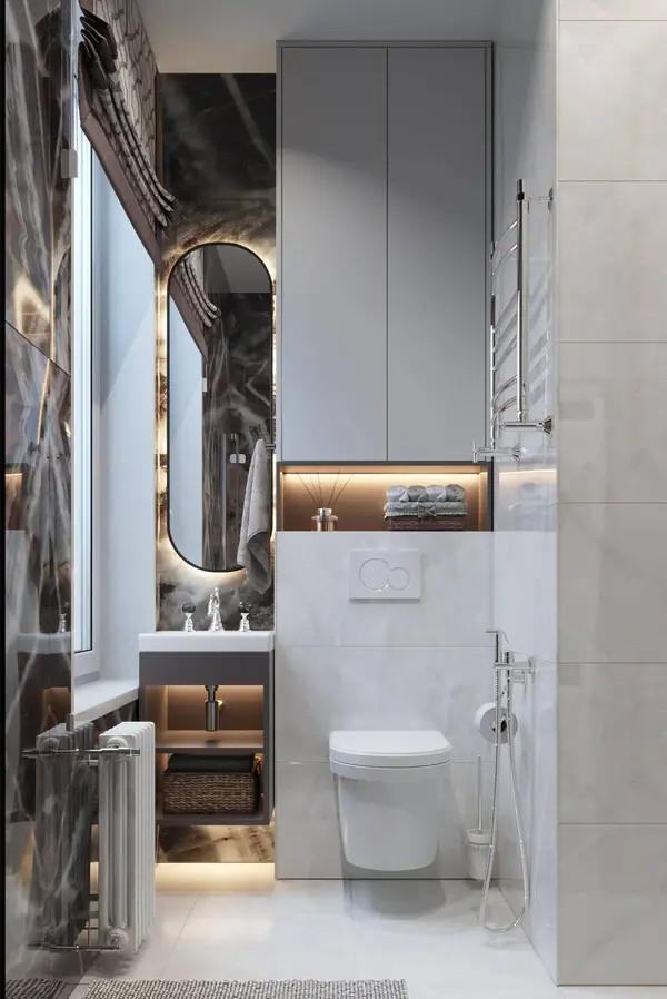 Дизайн и ремонт квартиры на Золоторожском Валу — Золотой акцент