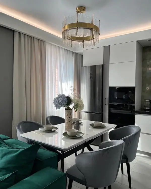 Дизайн проект квартиры 80м2, ЖК Алые паруса