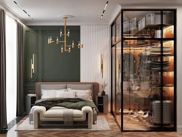 Квартира бизнес класса 75м² в стиле неоклассика