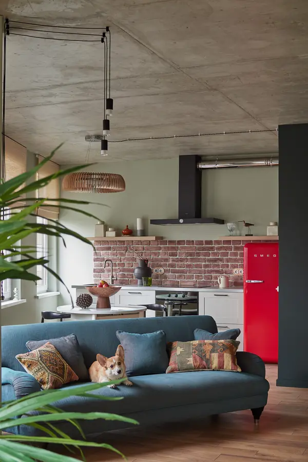 Лофт квартира в ЖК Лефорт