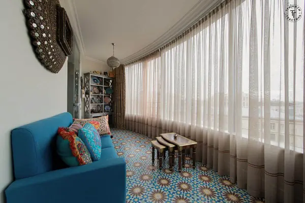 Лоджия в квартире в Санкт-Петербурге