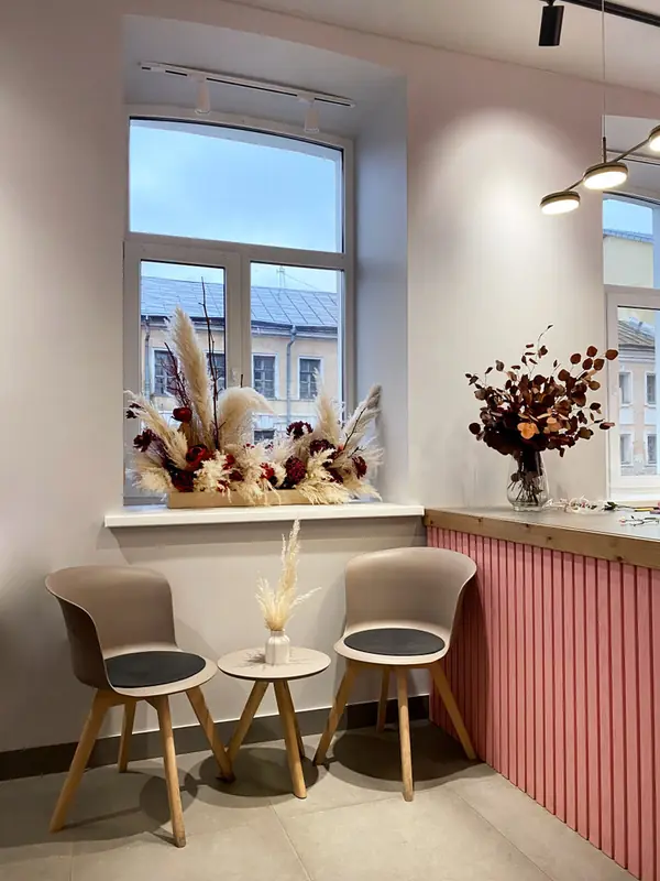 Реализованный проект цветочного бутика "Дари цветы"