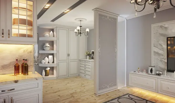 Квартира в классическом стиле