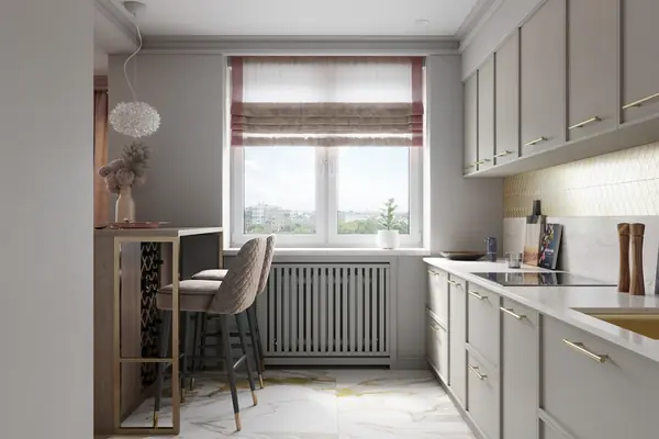 Трехкомнатная квартира на Славянском бульваре