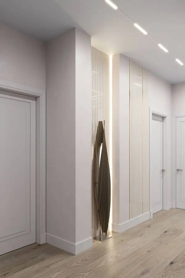 Дизайн и ремонт квартиры на Золоторожском Валу — Золотой акцент