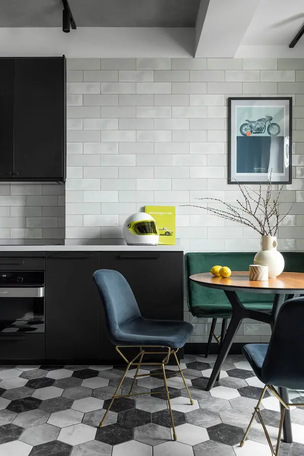 Современный интерьер квартиры-студии