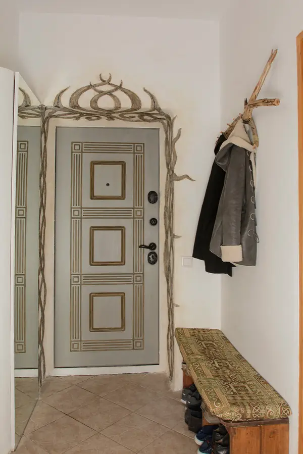 Камин на шестом этаже