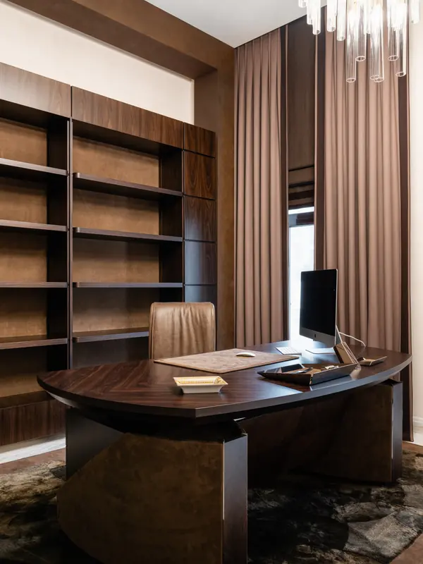 Интерьерная съёмка проекта виллы по заказу интерьерного салона Luxury Living