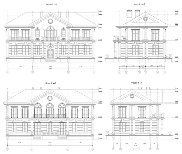 Жилой дом в классическом стиле