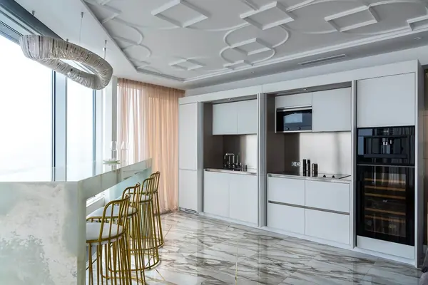 2-х уровневый пентхаус в стиле Арт-Деко