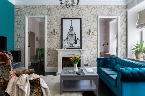 Интерьер Александры Панковой в старом фонде Петербурге