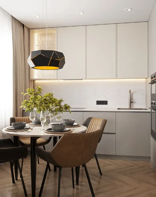 Дизайн-проект квартиры, площадью 56м2 в г. Москва